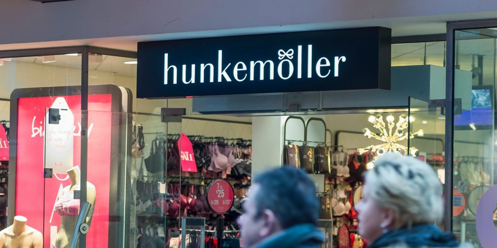 Een vestiging van Hunkemöller in Zoetermeer.