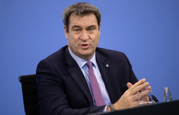 Markus Söder. Foto: EPA/Andreas Gora Markus Söder. Foto: EPA/Andreas Gora