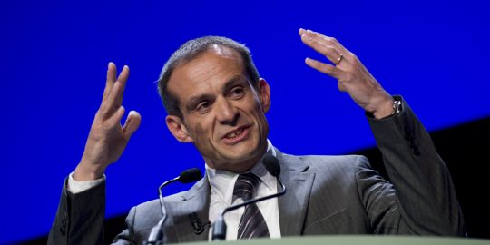 Jean-Pascal Tricoire, CEO van het Franse bedrijf Schneider Electric.