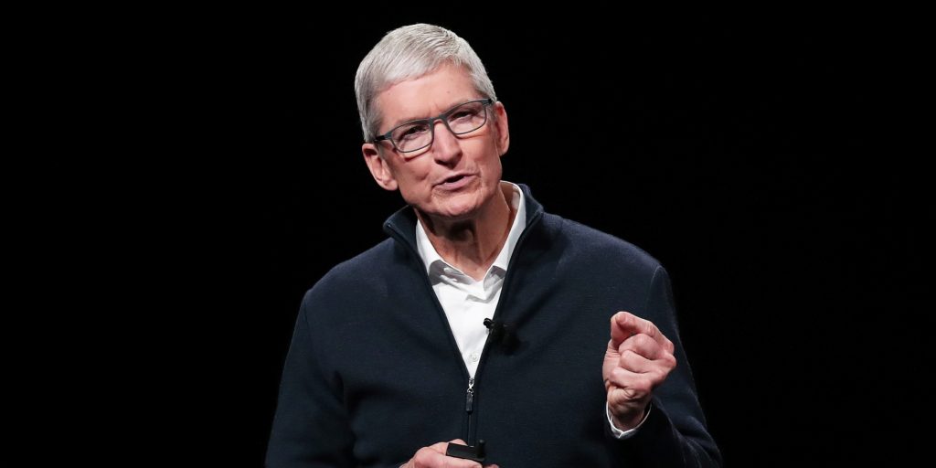 Apple-topman Tim Cook