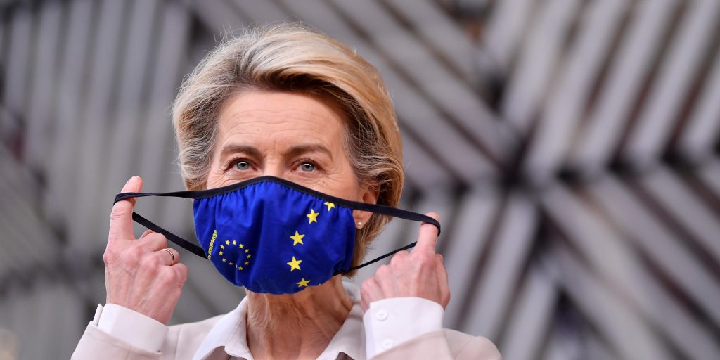 Ursula von der Leyen, voorzitter van de Europese Commissie.