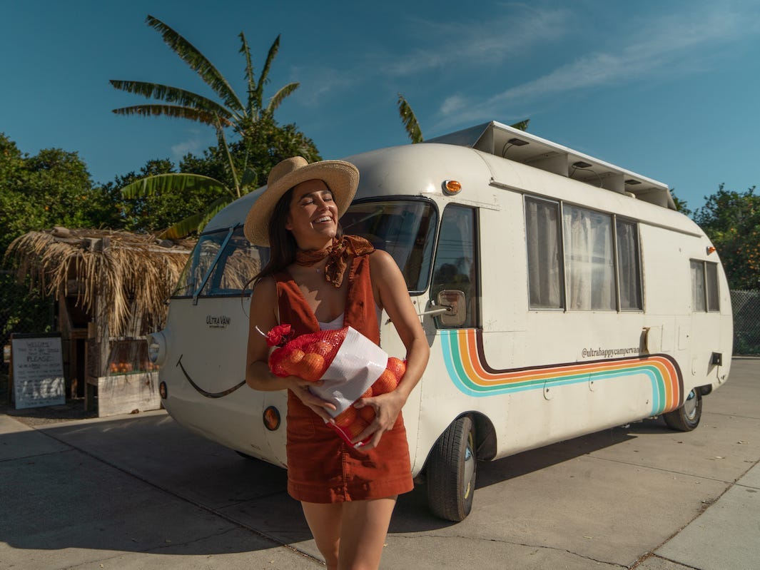 ultra happy campervan