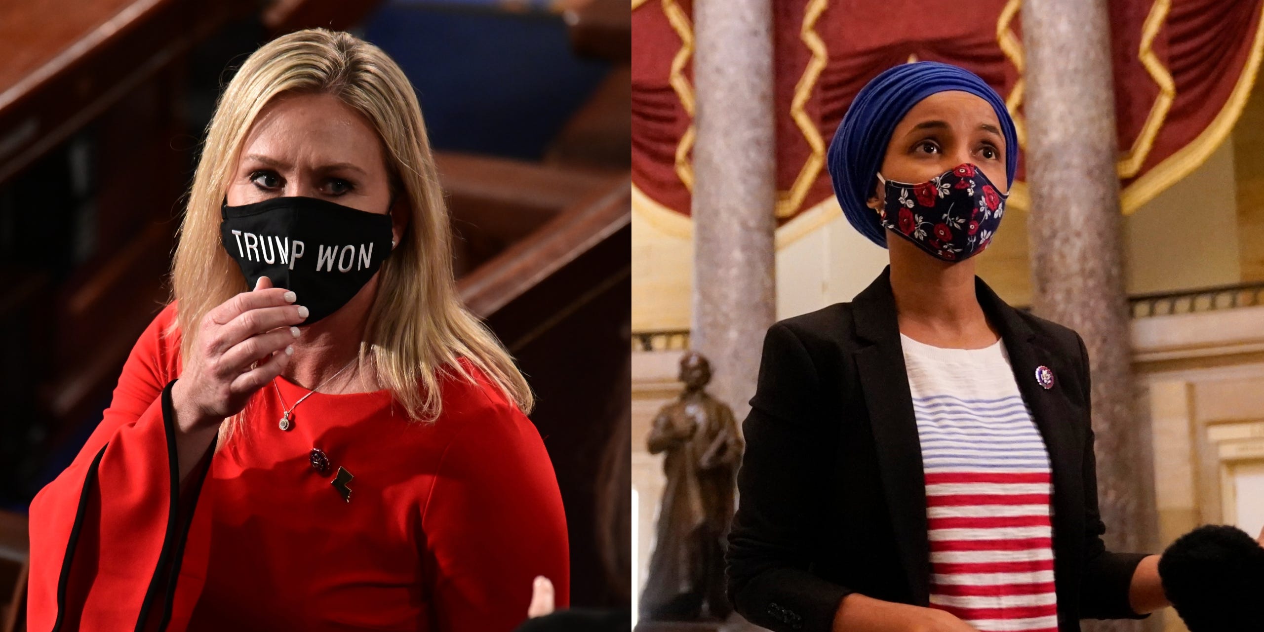 ilhan omar marjorie taylor greene