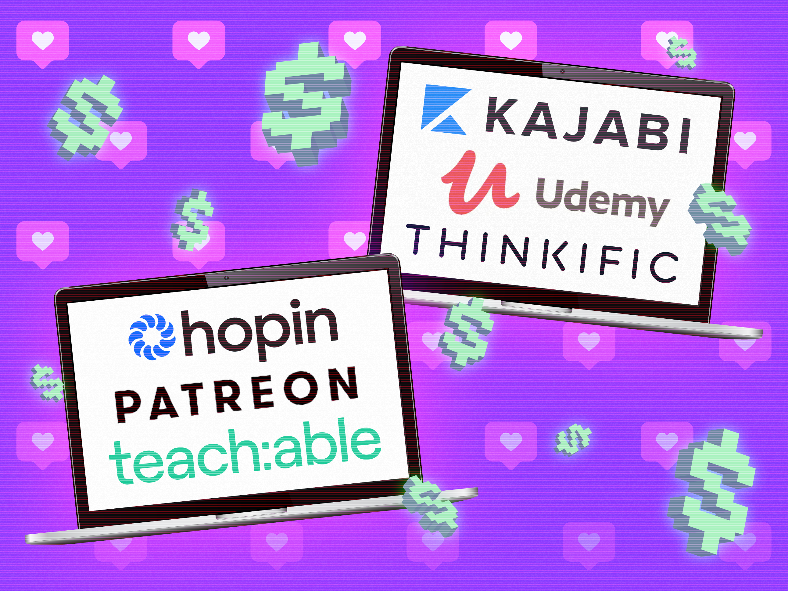top platforms companies influencers courses webinars 4x3