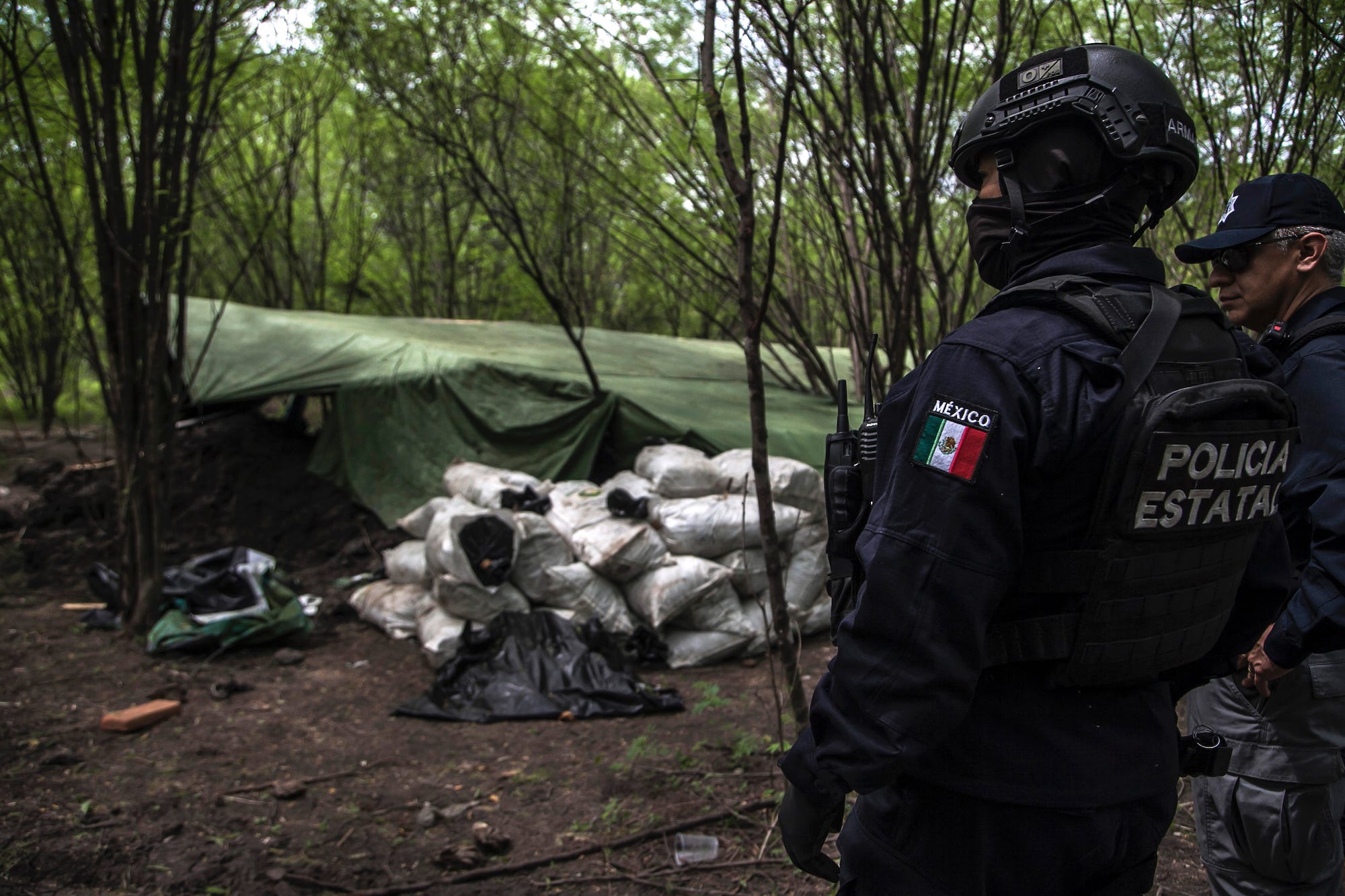 Mexico Sinaloa drug lab