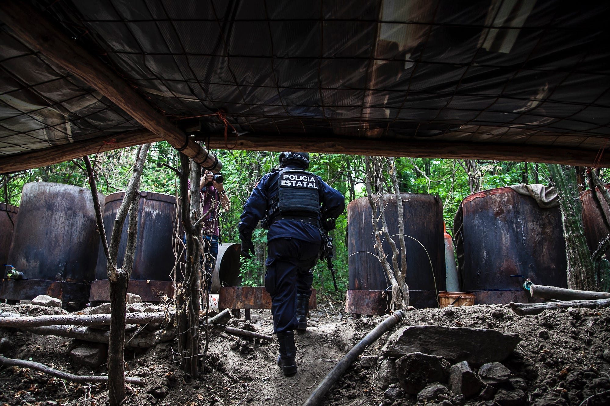 Mexico Sinaloa drug lab