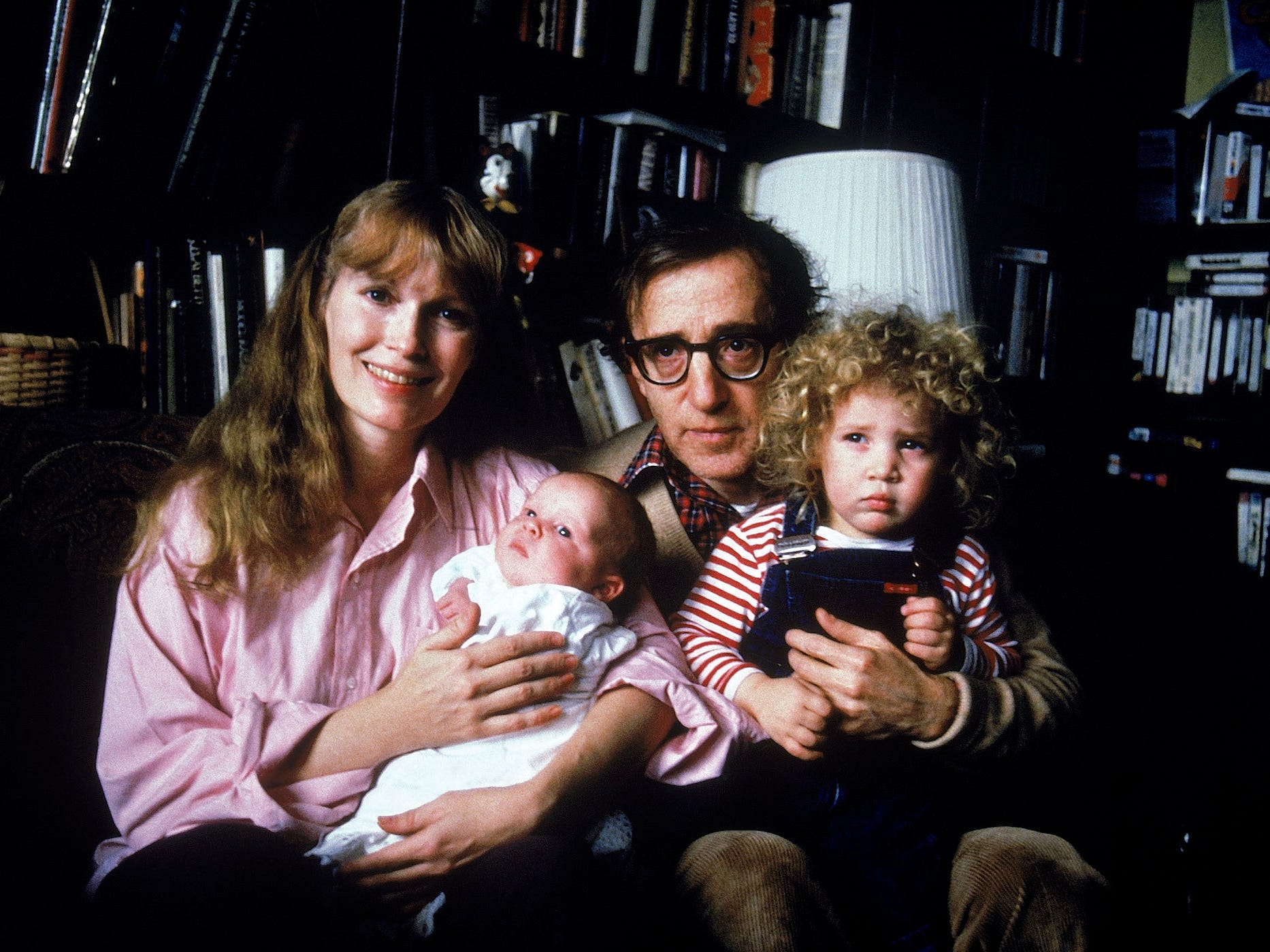 mia farrow woody allen dylan satchel ronan