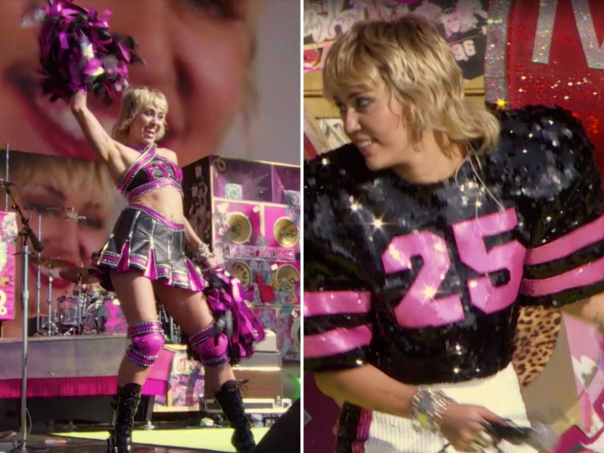 miley cyrus super bowl tiktok tailgate performance