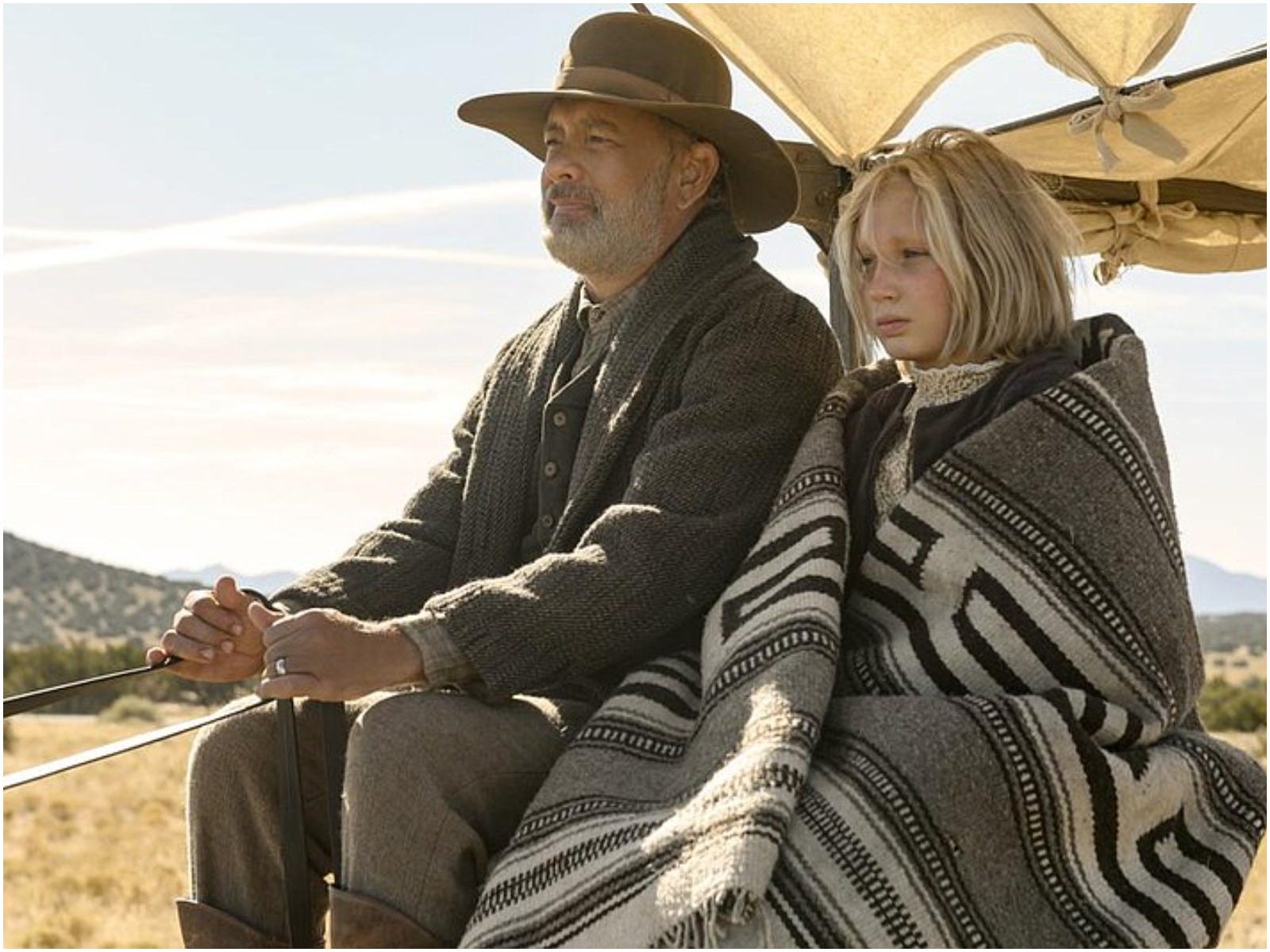 Tom Hanks and Helena Zengel News of the World 2
