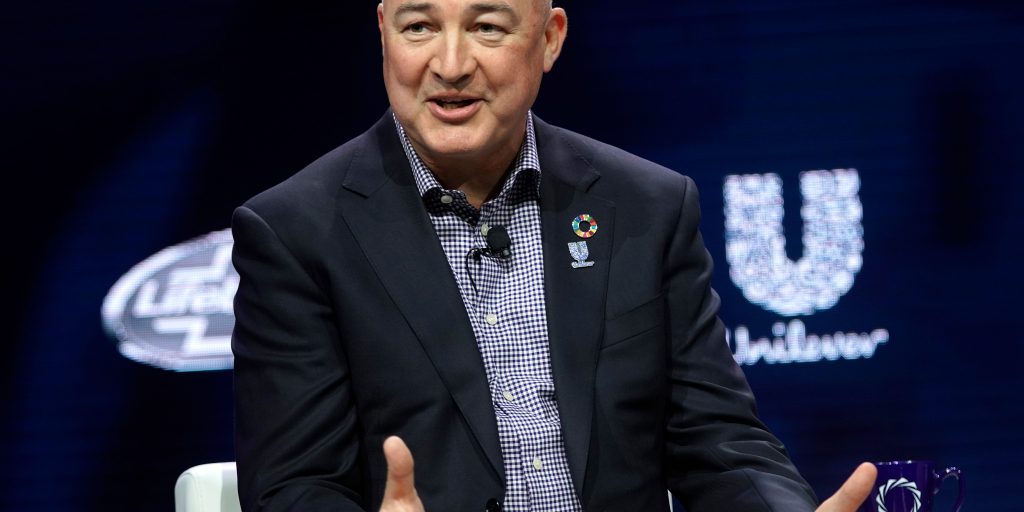 Unilever CEO Alan Jope.