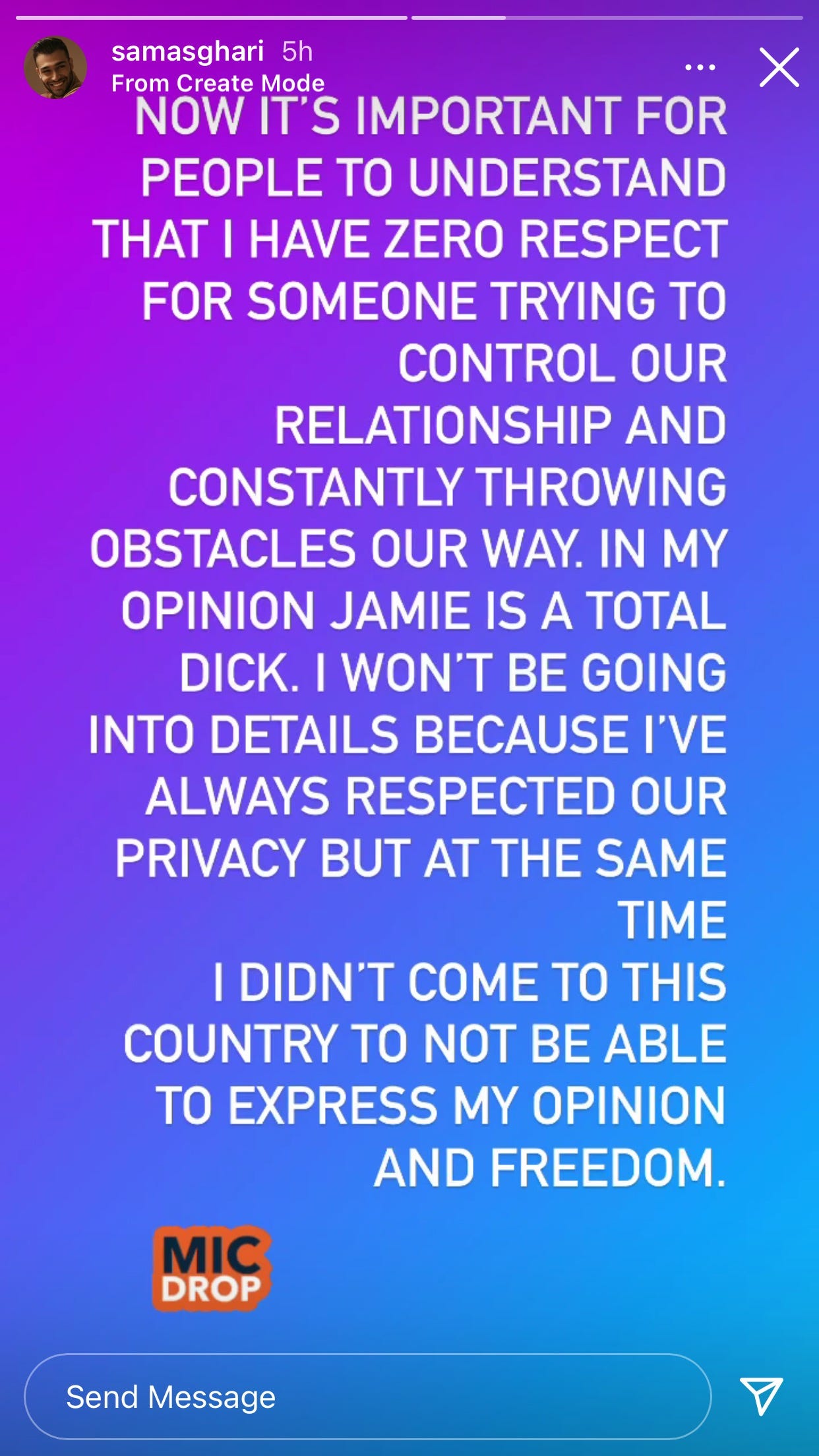 britney spears boyfriend statement