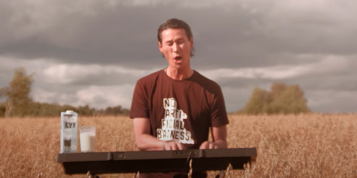 Oatly Super Bowl commercial