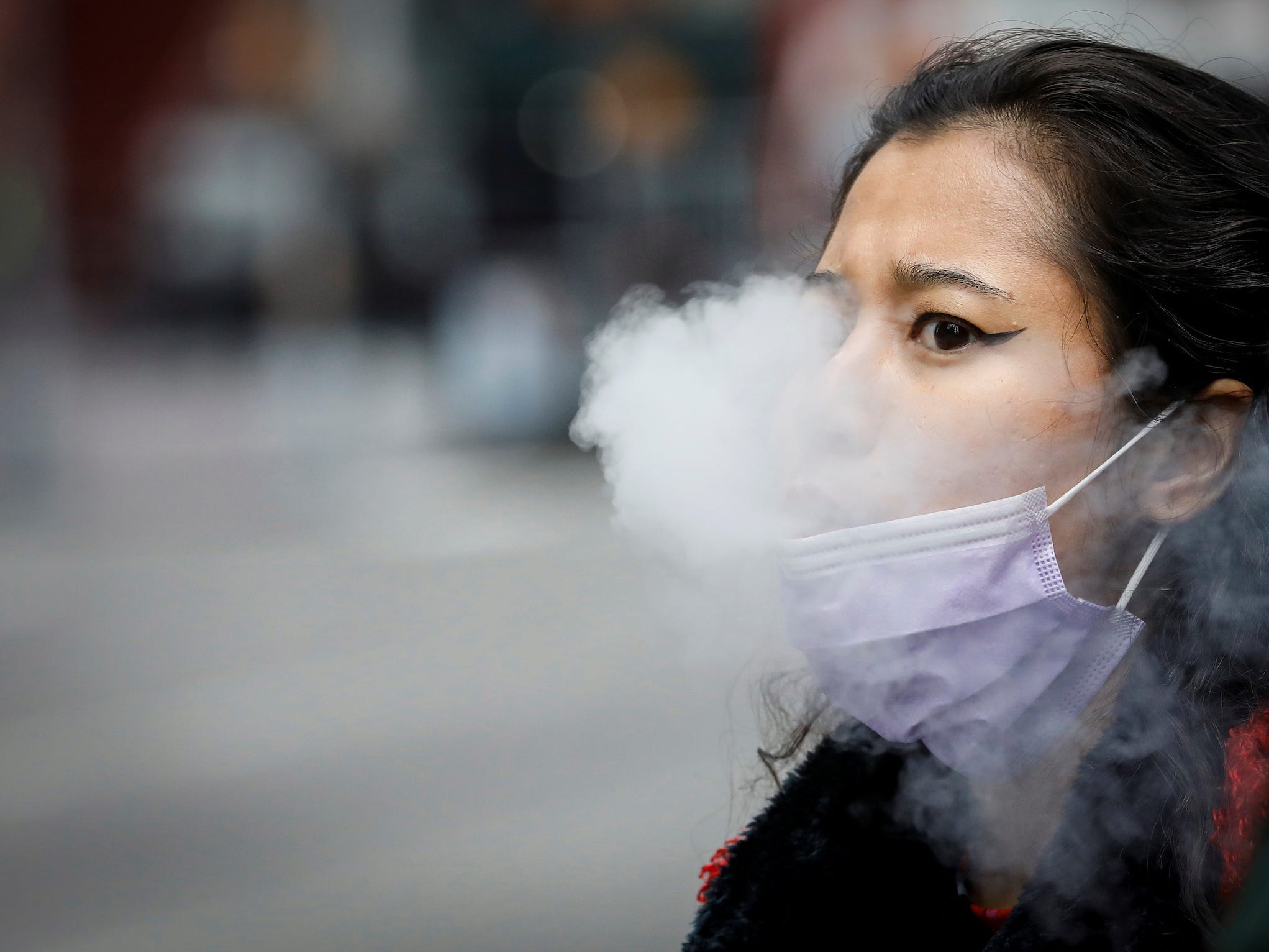 vaping coronavirus mask e-cigarette