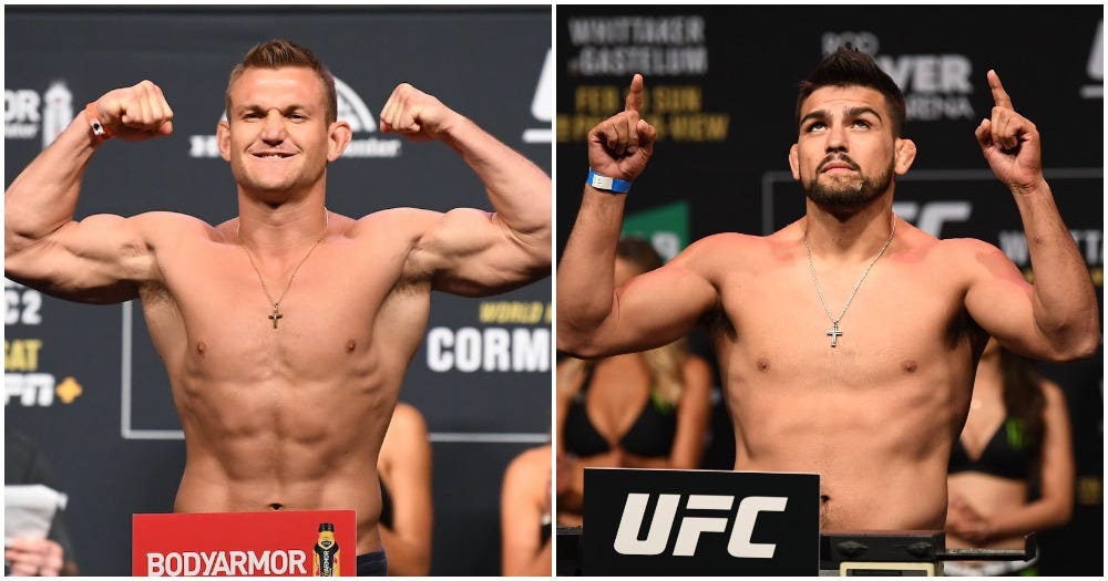 Ian Heinisch and Kelvin Gastelum