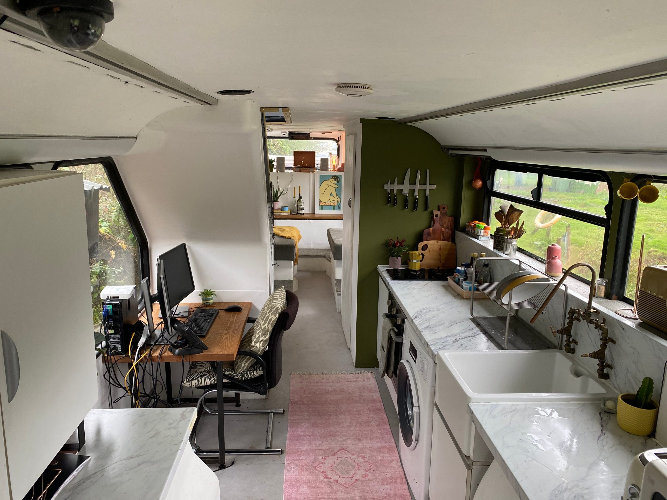 Doubledecker Home whole interior below