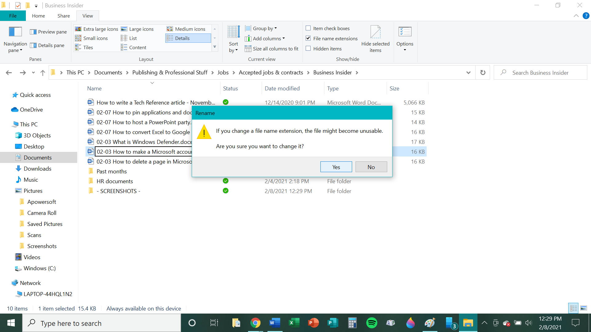 How to pin applications and documents on the Windows taskbar   6