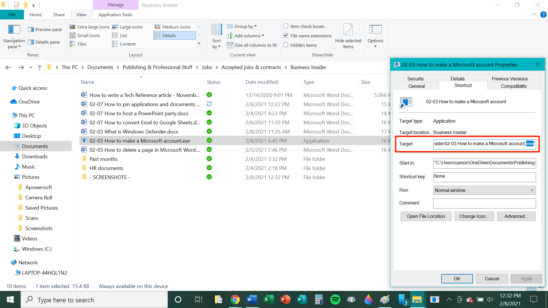 How to pin applications and documents on the Windows taskbar   9