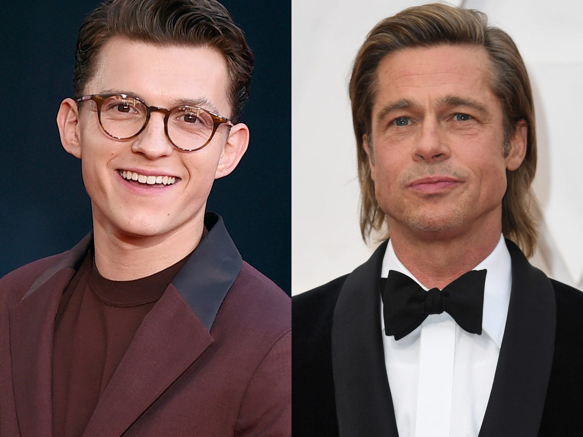 tom holland brad pitt
