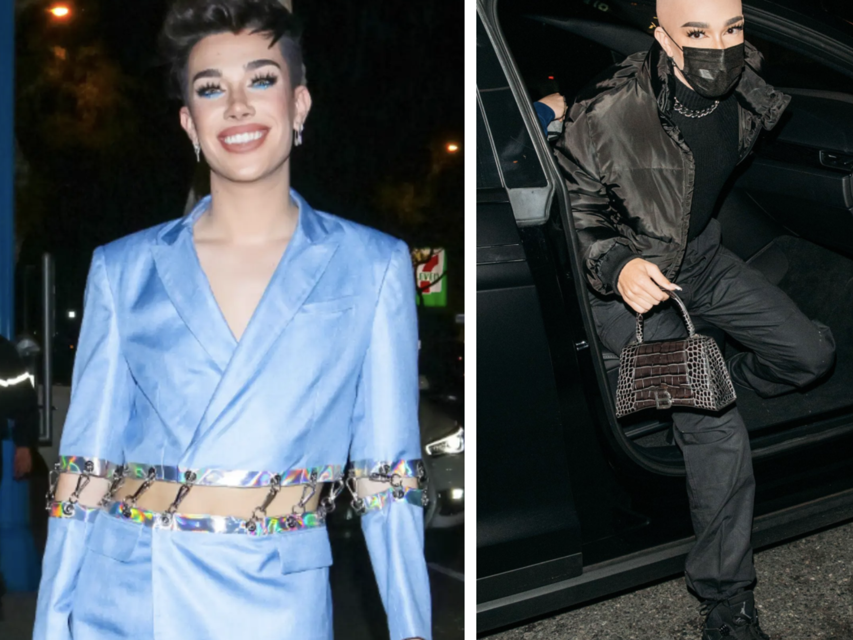 Would James Charles actually shave off his trademark coiffed brunette hair?