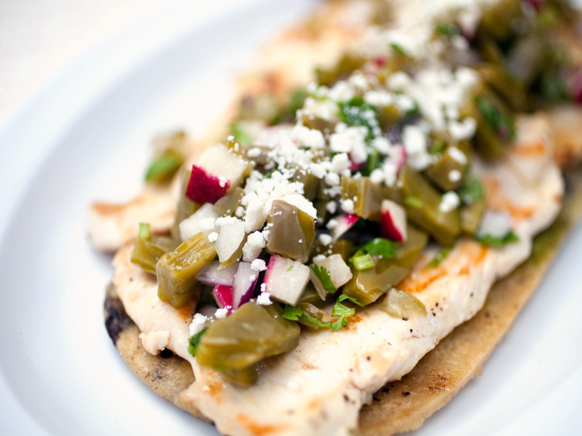Queso fresco con tacos