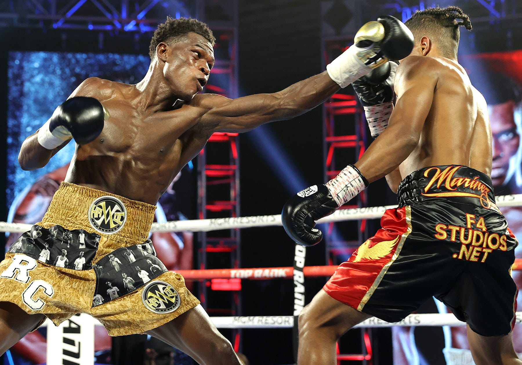 Richard Commey boxing