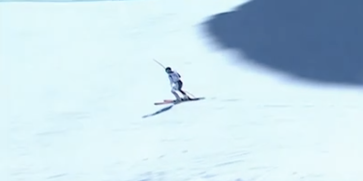 A world championship skier pulled off one of the most incredible ...