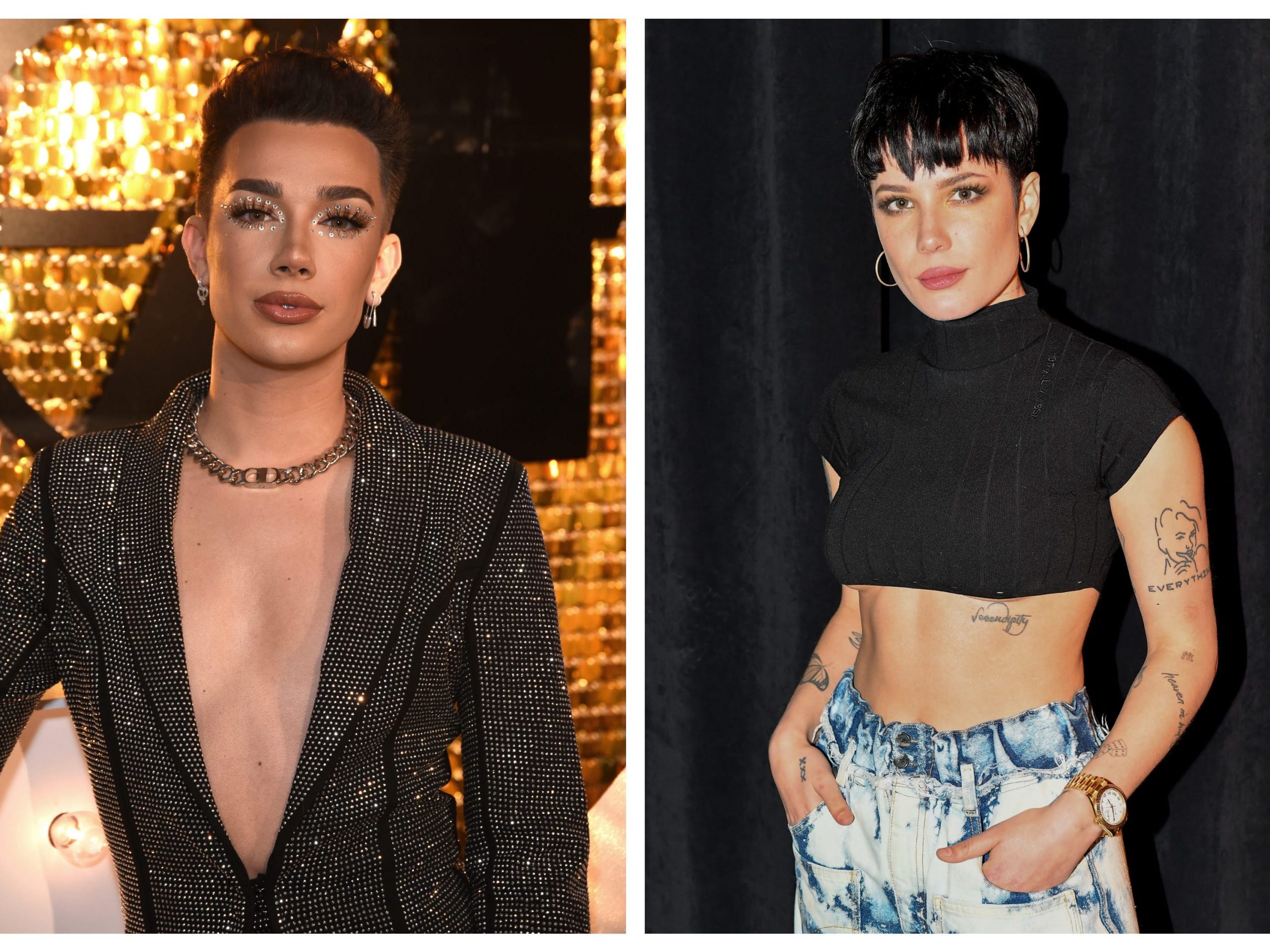 Fans lashed out at James Charles for his insensitive fake pregnancy photoshoot seemingly inspired by Halsey