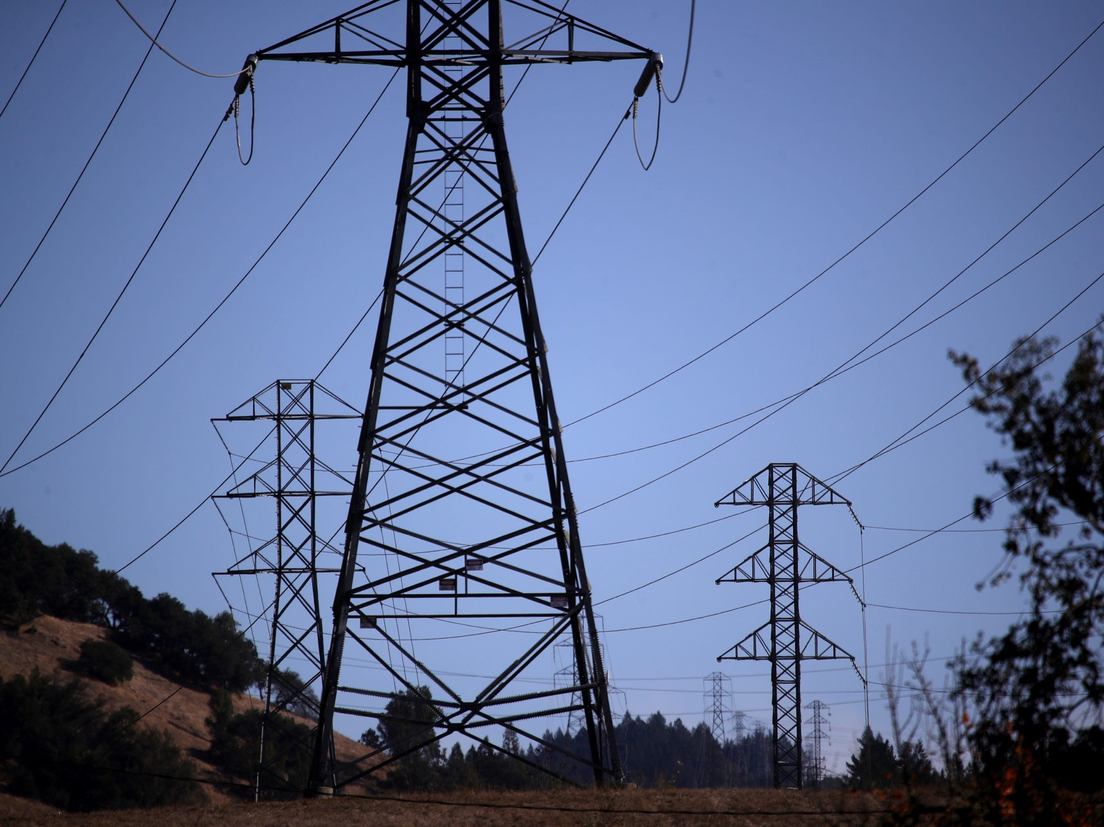 Power lines Santa Rosa