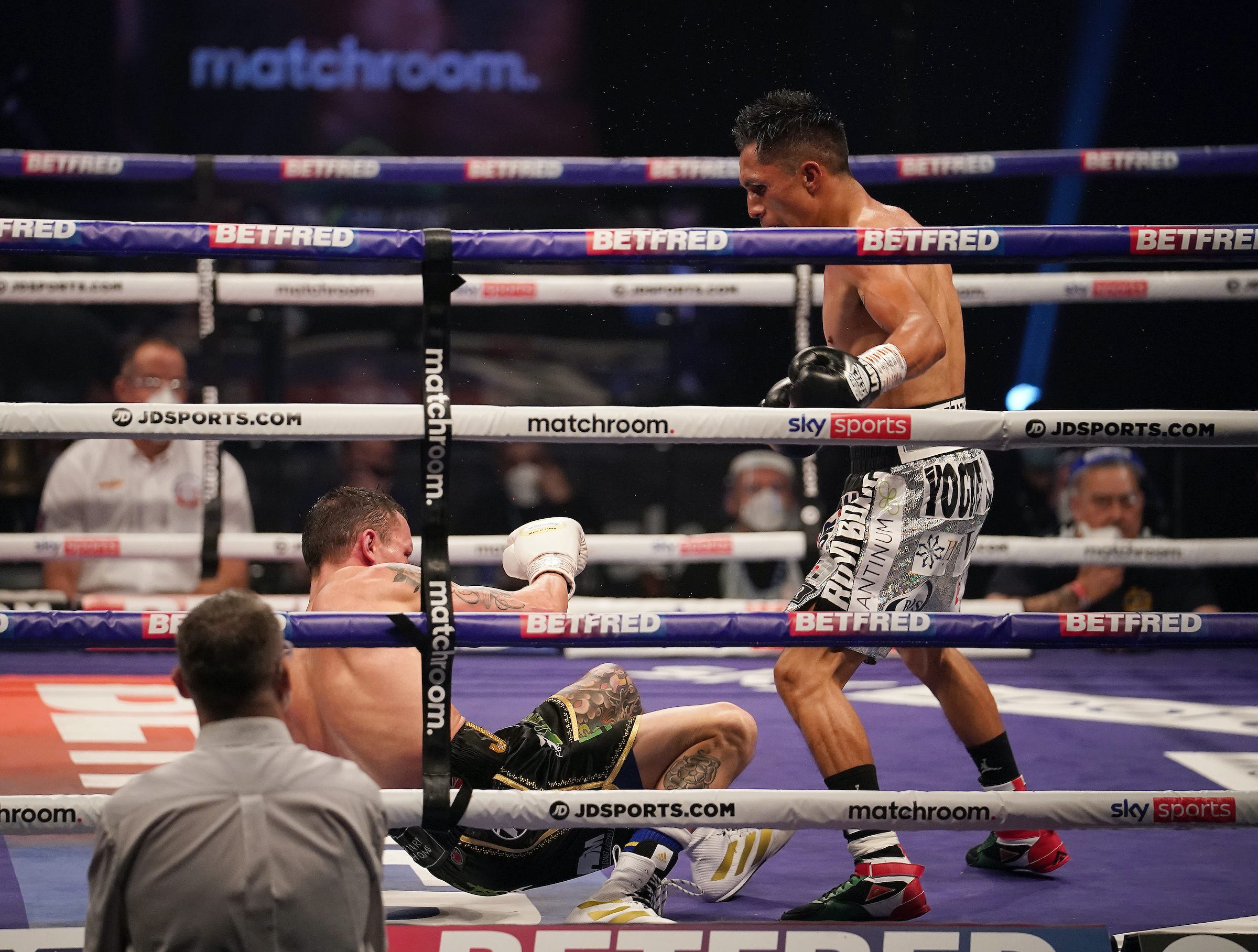 Josh Warrington boxing knockout video.JPG
