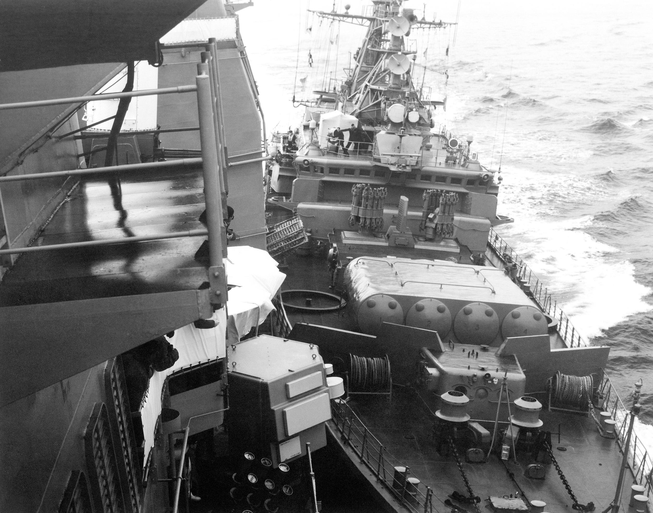 USS Yorktown Soviet navy collision Black Sea