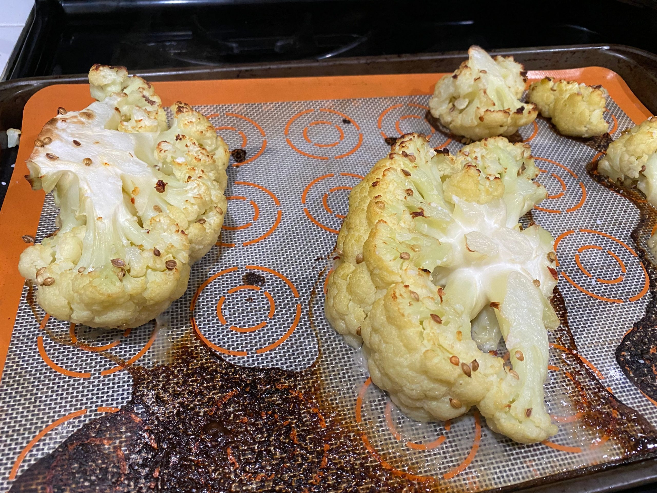 13 roasted cauliflower