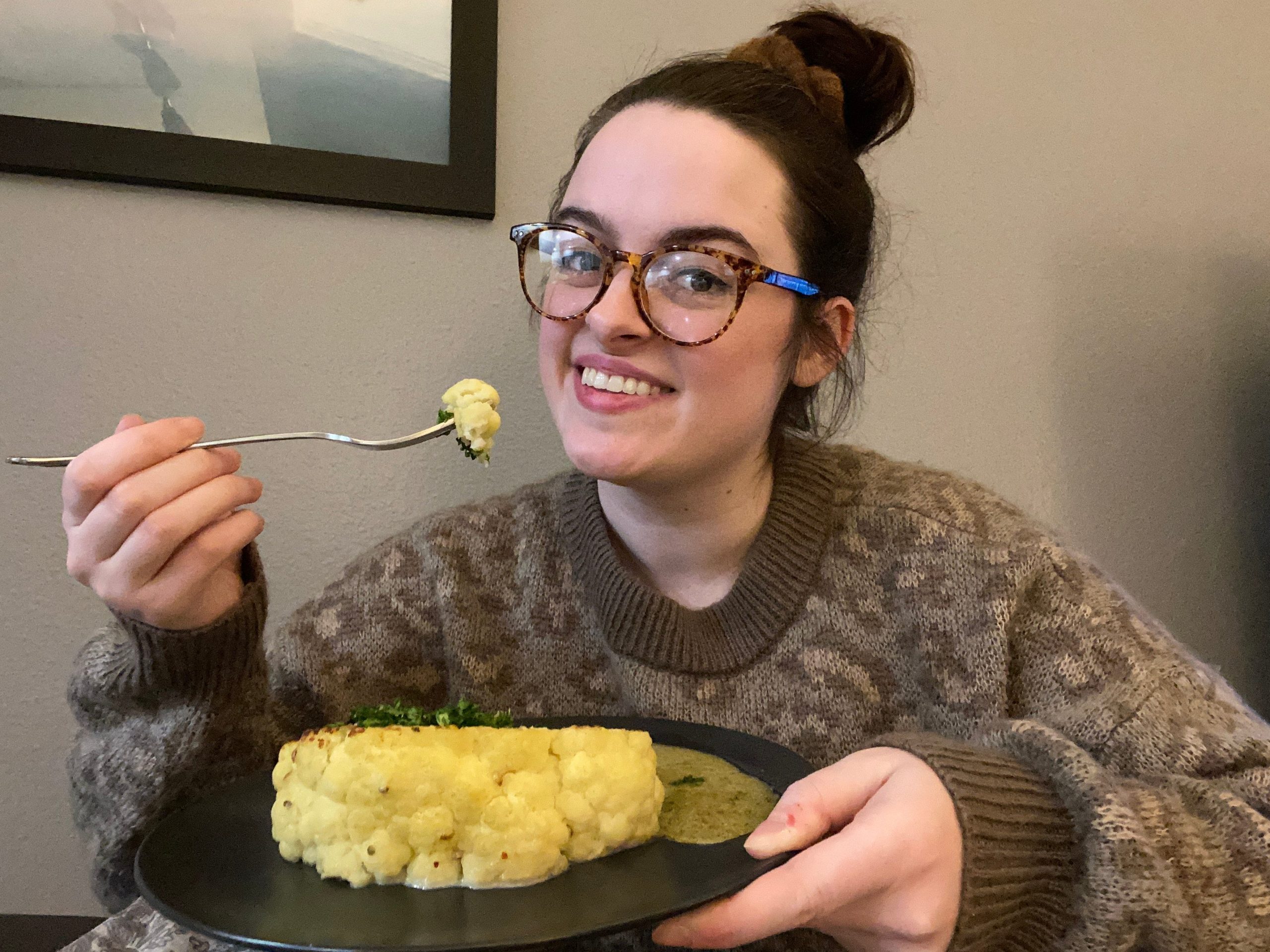 20 finished cauli steak