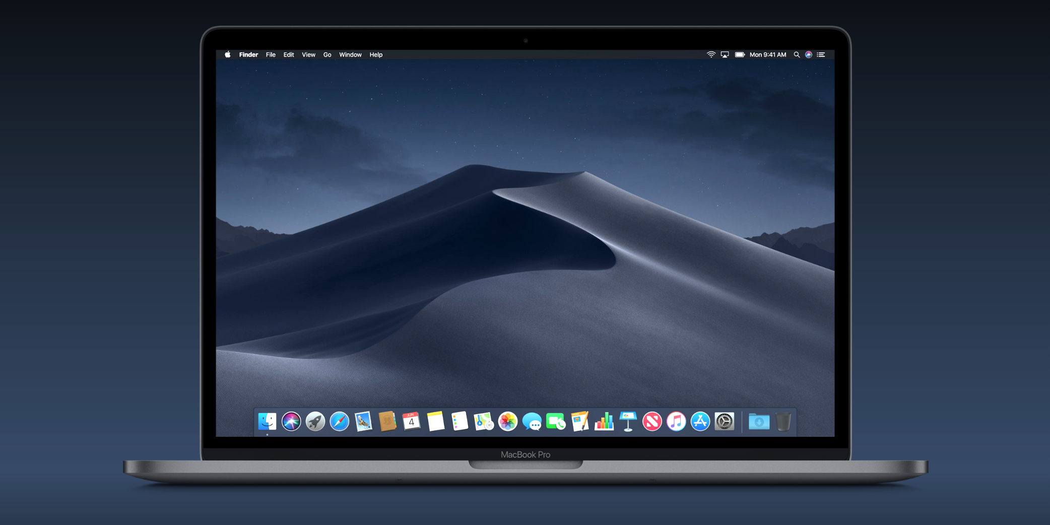 macbook macos mojave dark mode