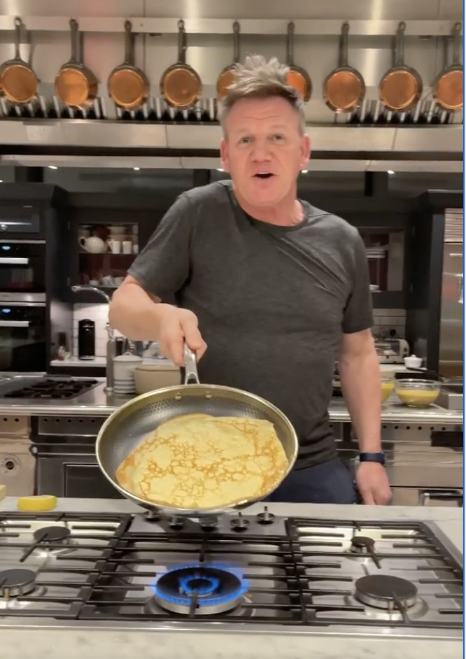 Gordon Ramsay pancake