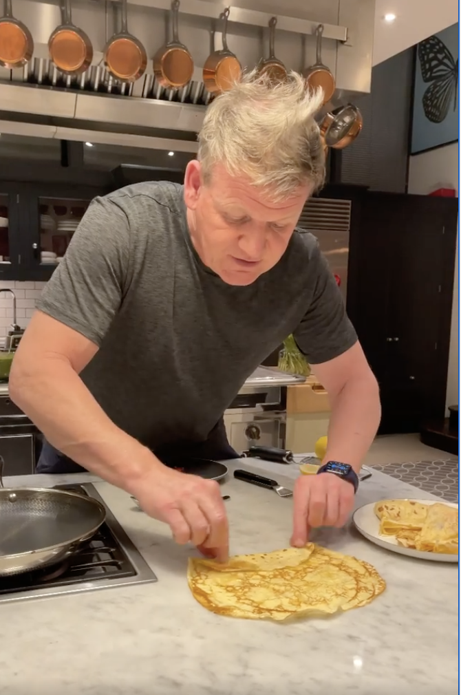 Gordon Ramsay pancakes