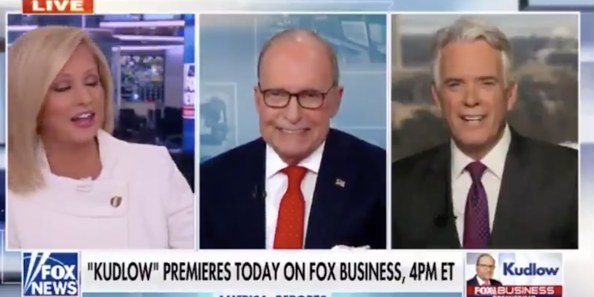 Kudlow hot mic