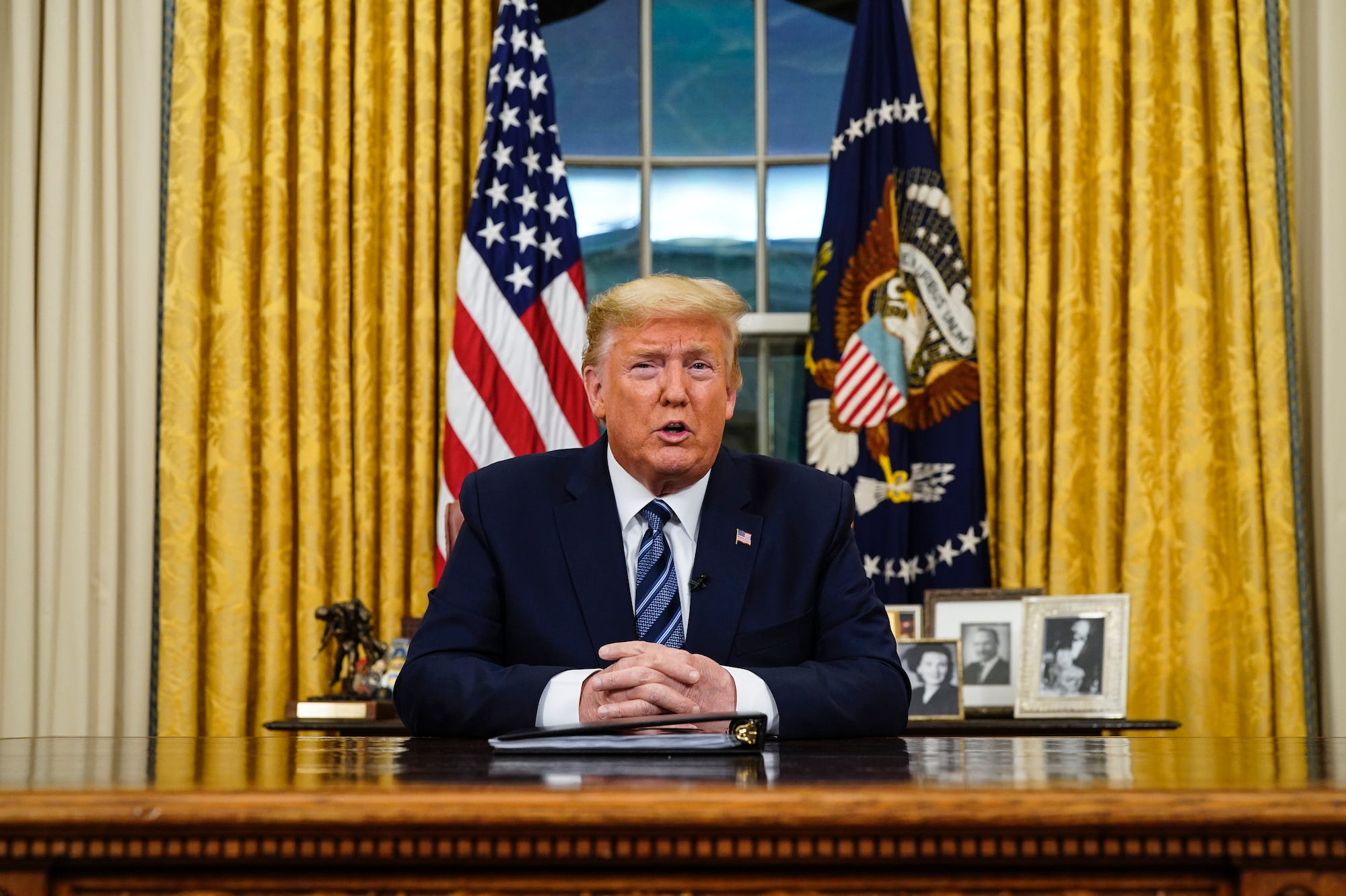 Donald Trump Oval Office