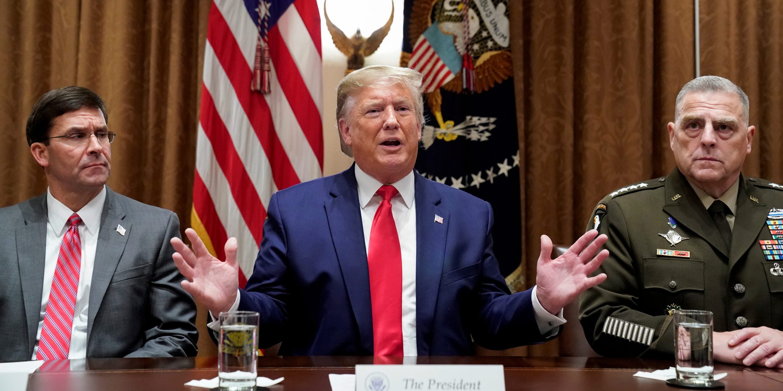 Esper Milley Trump