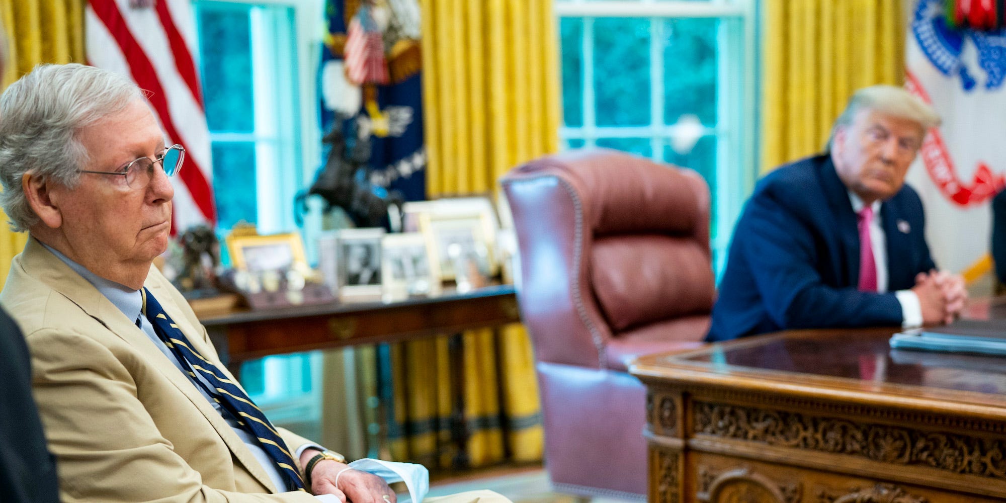Trump McConnell