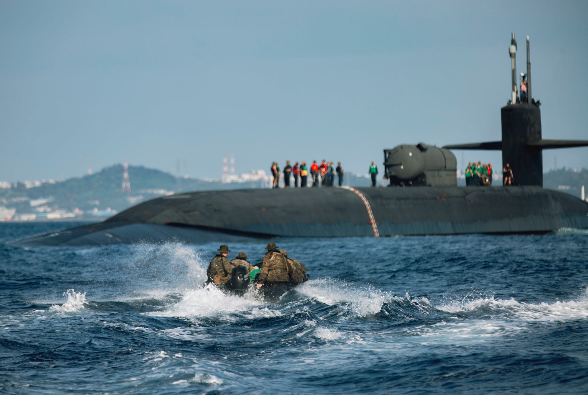 Navy submarine Ohio Marine Force Reconnaissance