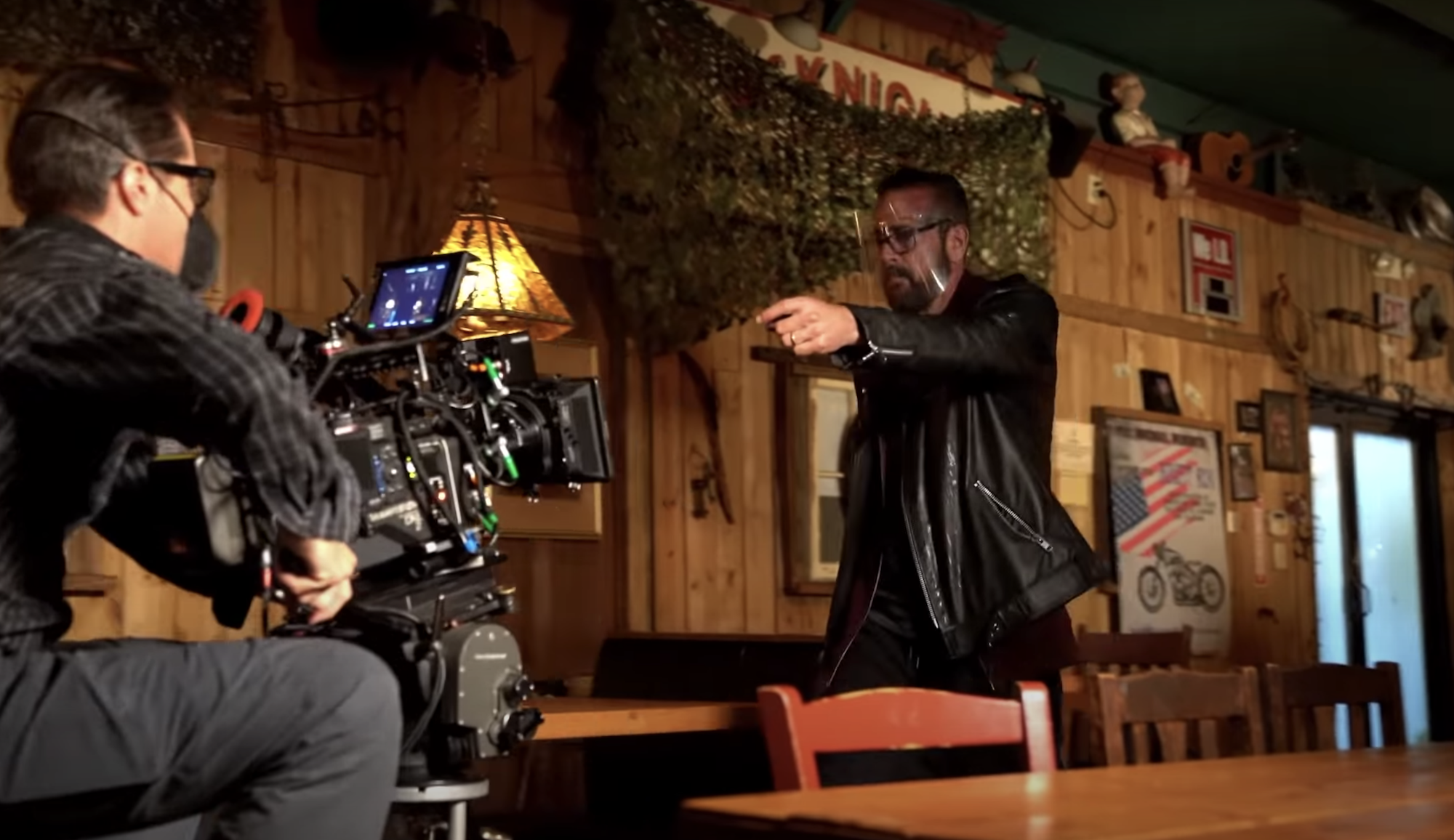 twd season 11 negan filming mask