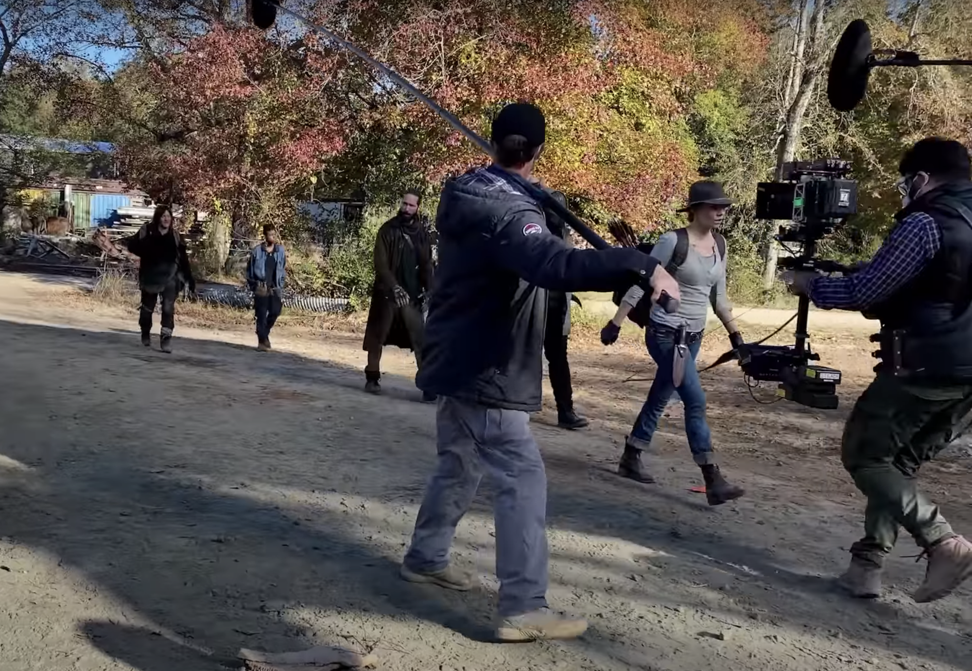 twd season 11 filming masks