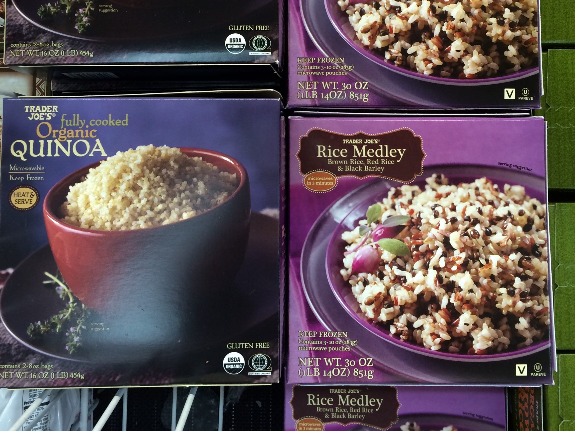 trader joe's frozen rice