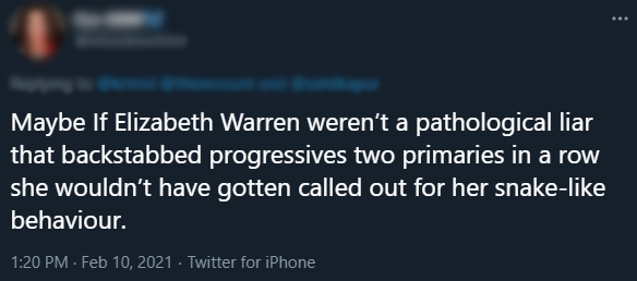 Warren shunning