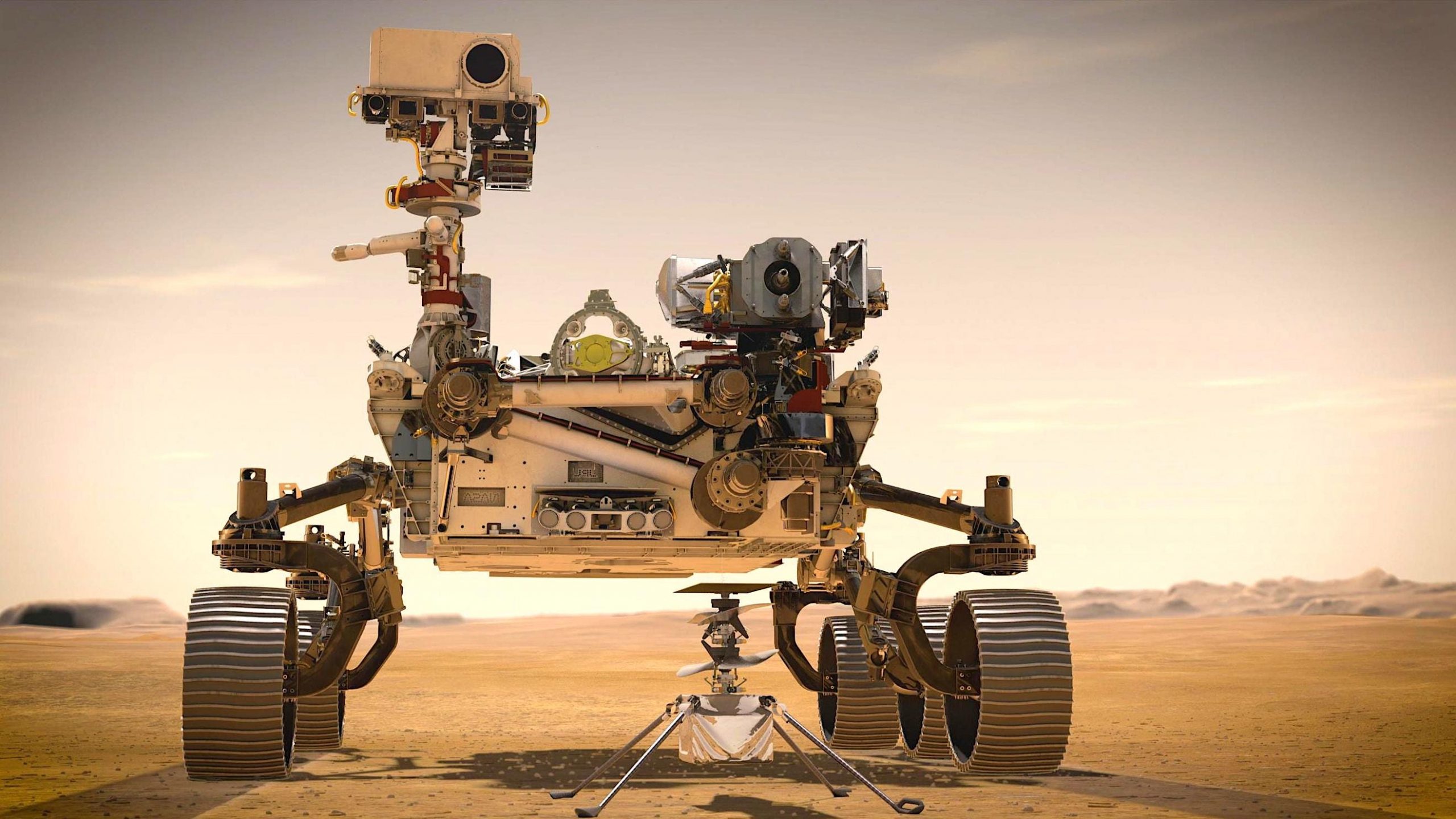 mars rover perseverance helicoper ingenuity