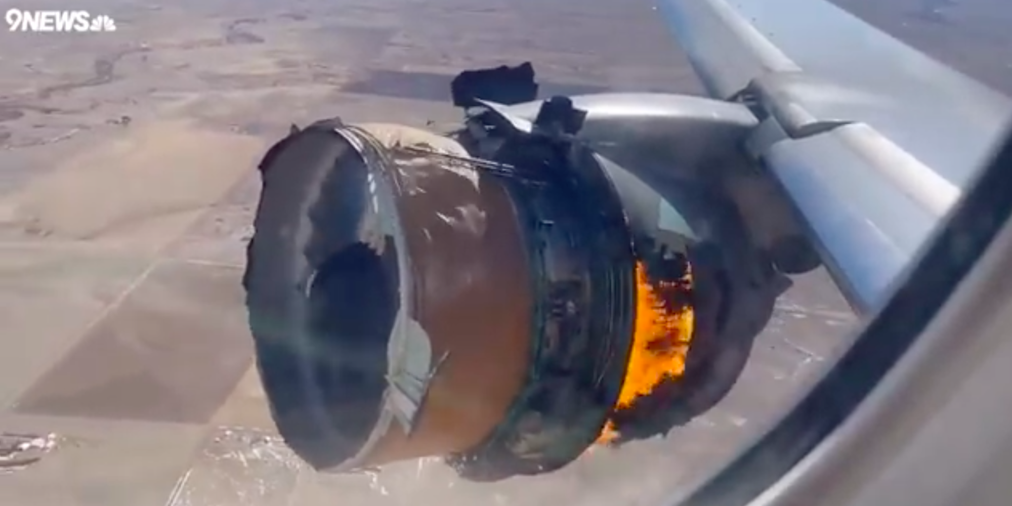 Boeing 777 engine failure