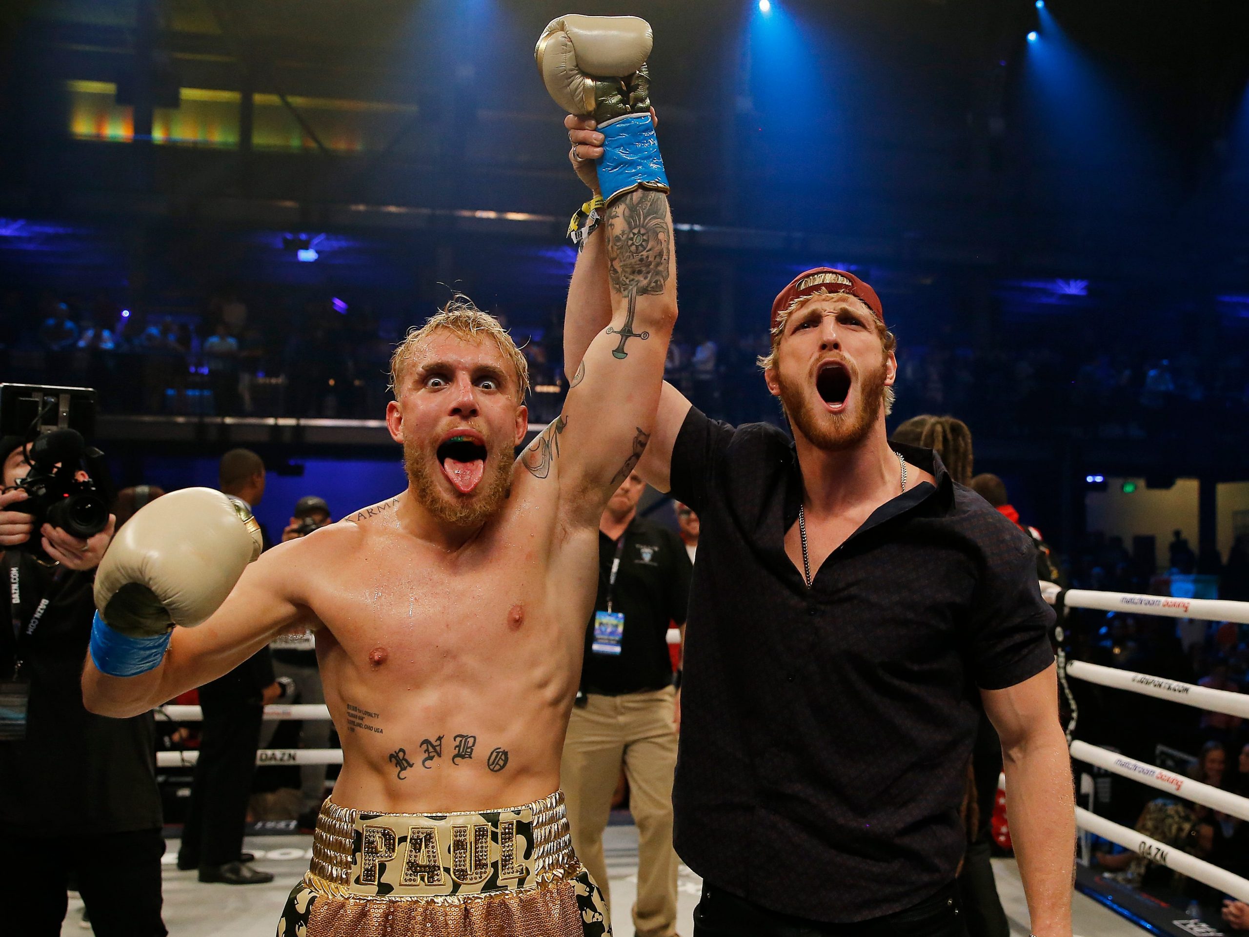 Jake Paul Logan Paul boxing