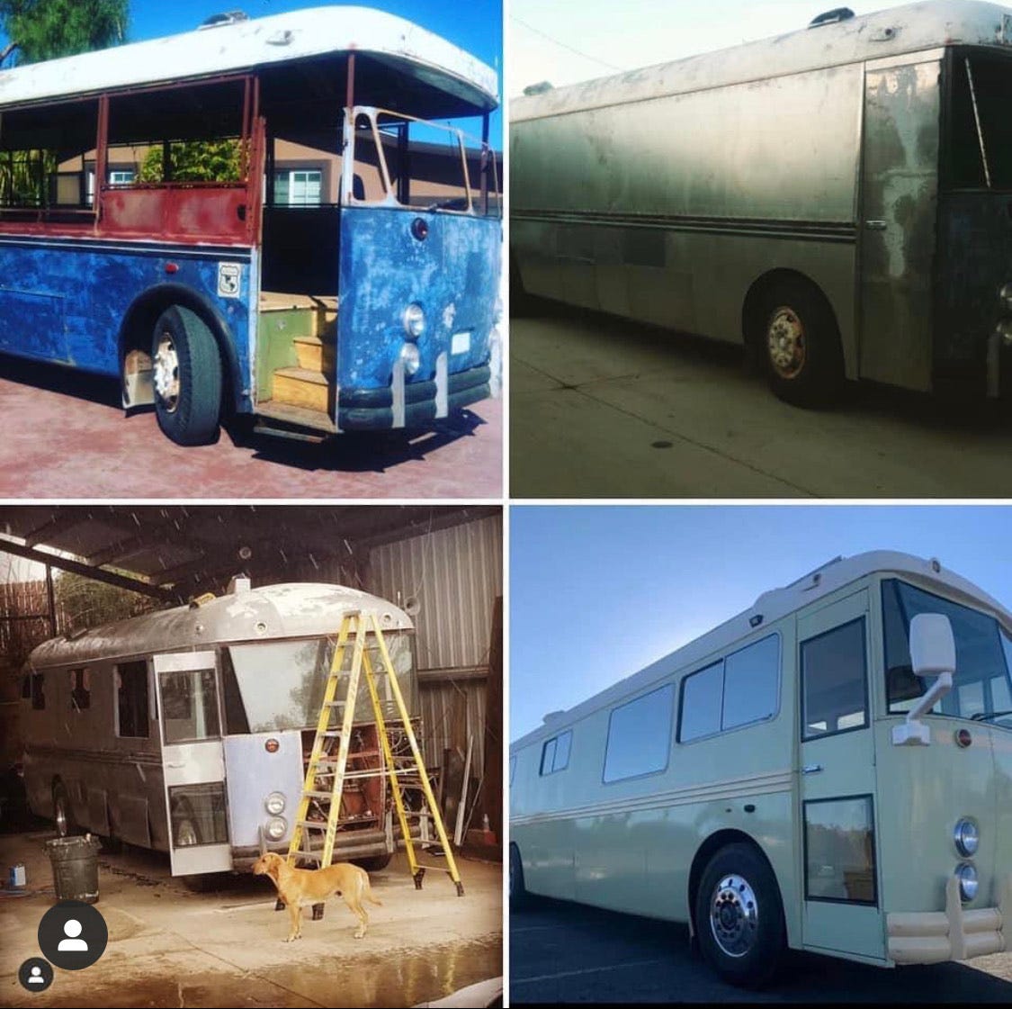 '50s bus, build