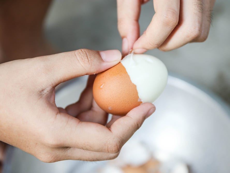 hard boiled eggs