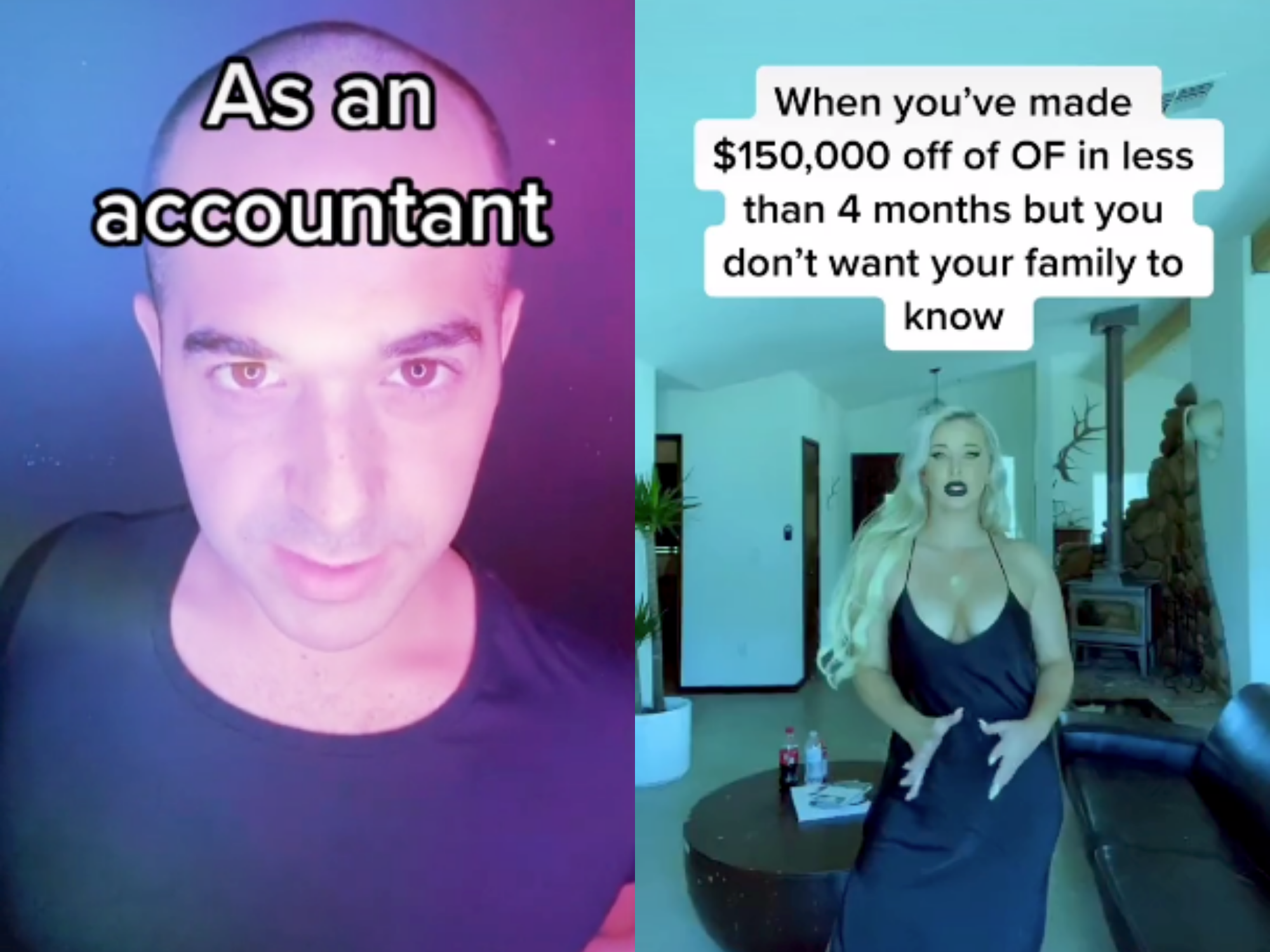 accountant tiktok meme